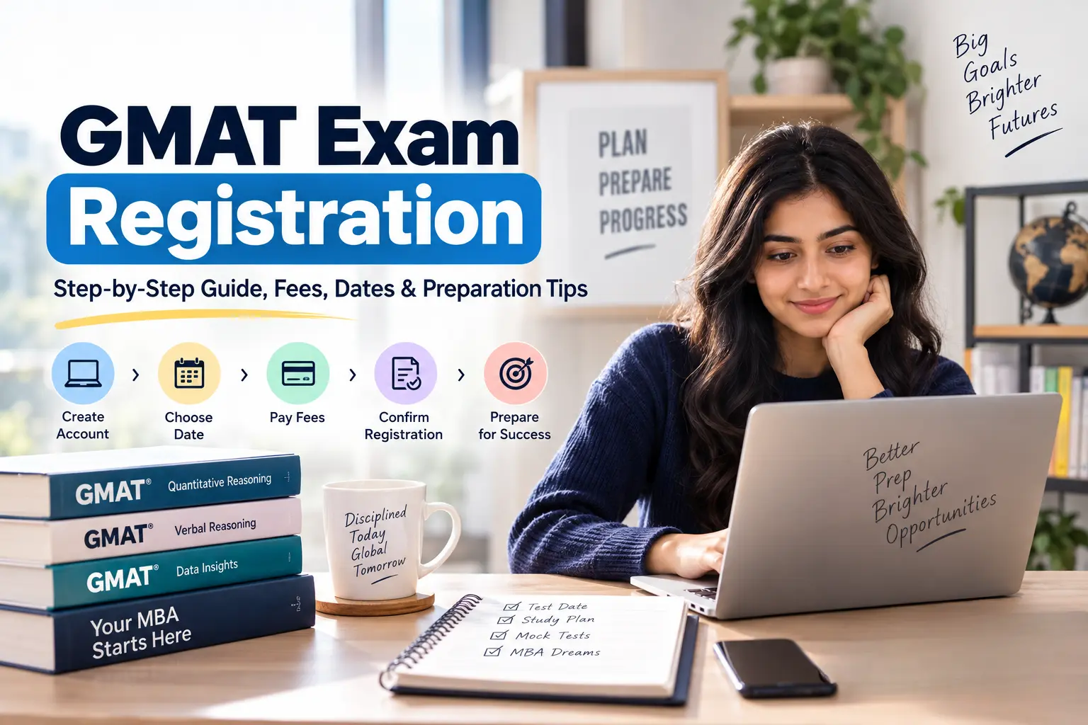 GMAT Exam Registration: Complete Guide to Register, Fees, Dates & Preparation