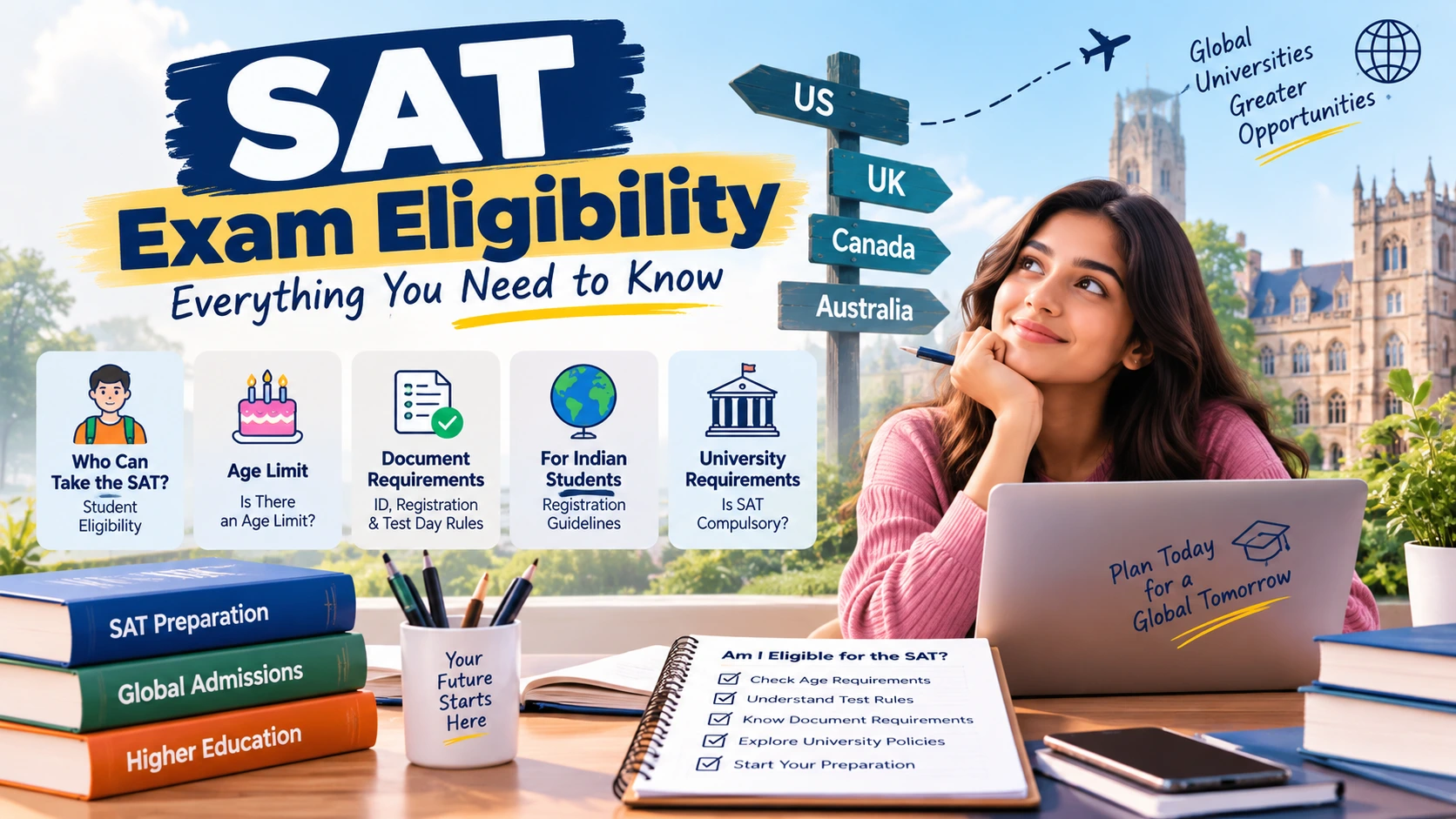 SAT Exam Eligibility 2026: Age Limit, Requirements and Rules for Indian Students