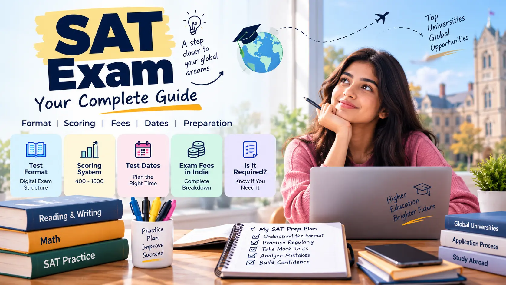 SAT Exam: A Complete Guide for Indian Students Planning Undergraduate Study Abroad