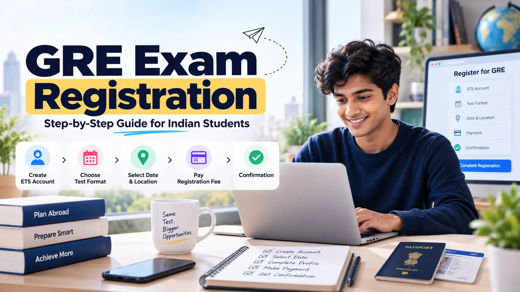 GRE Exam Registration: Complete Guide to Register for the GRE